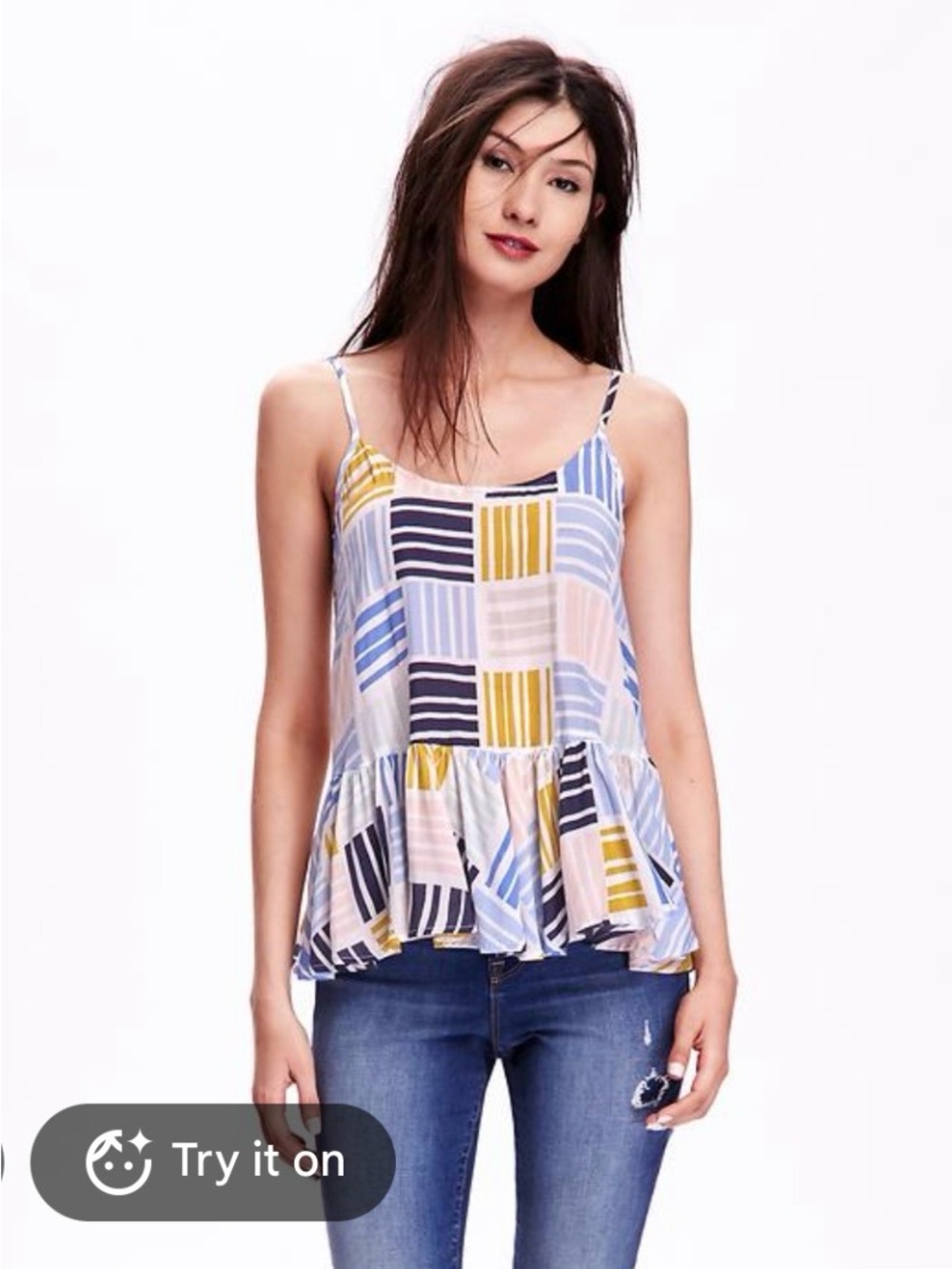 Old Navy Women Peplum Cami